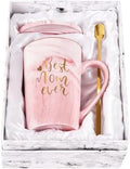 YHRJWN Birthday Gifts for Mom, Best Mom Ever Coffee Mug, Mom Mothers