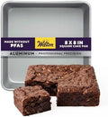 Wilton Aluminum Square Cake Pan, Made Without PFAS, 8 x 8 in