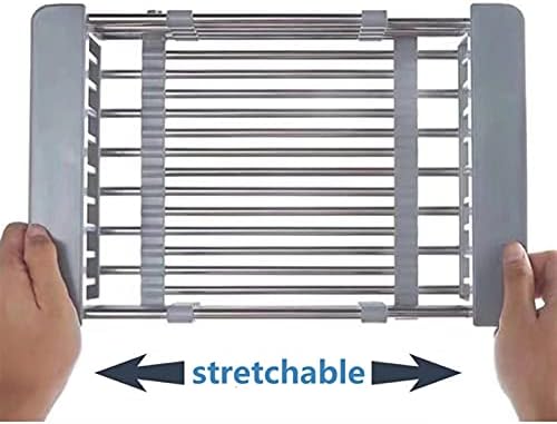 Draining rack Drain Basket Expandable Dish Drying Rack Over Sink