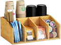 Coffee Station Condiment Organizer, Removable Dividers
