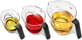 OXO Good Grips Angled Measuring Cups with Markings, Multi Size 3-Piece