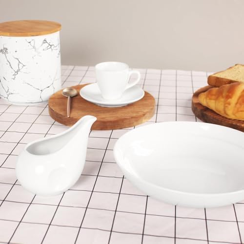 Gravy Boat Small Creamer Pitcher Set, Coffee Milk Gravy Boat, Fine