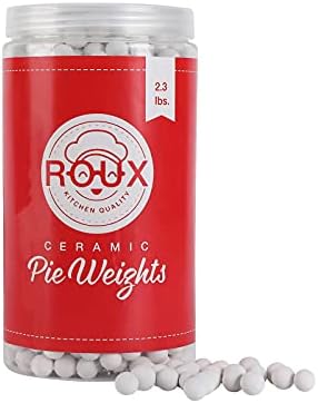 Ceramic Pie Weights for Blind Baking Crust, Reusable Beans, 2.2 Pounds