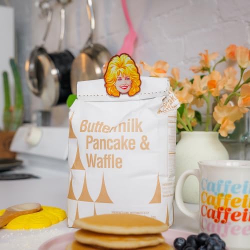 Dolly Parton Bag Clips, Set of 4, BPA-Free Plastic