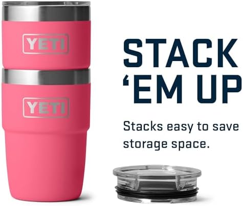 YETI Rambler 8 oz Insulated Coffee Mug with Lid - Stackable