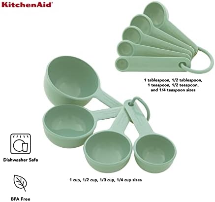 KitchenAid Universal Easy To Read Measuring Cup and Spoon Set with