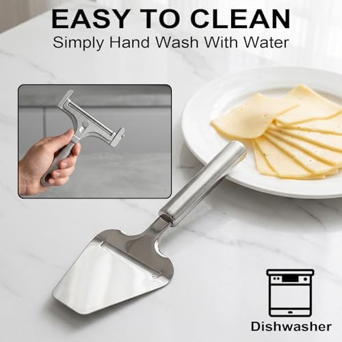 Kitchen Baking Combo Set - Stainless Bench Scraper - Cheese Slicer
