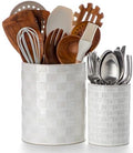Nucookery Ceramic Utensil Holder, Set of 2