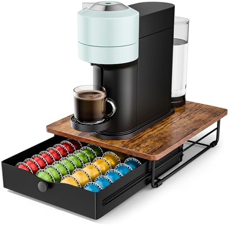 EVERIE Coffee Pod Holder Drawer for Nespresso Vertuo Capsules