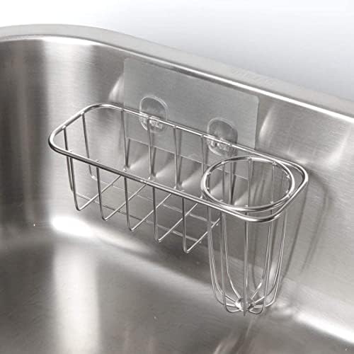 HULISEN Stainless Steel Kitchen Sink Sponge Holder