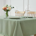 maxmill Rectangle Tablecloth Weaved Pattern Waterproof Spillproof