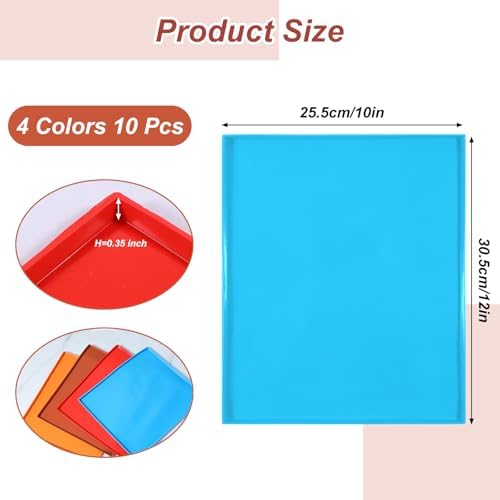 Silicone Dehydrator Sheets, 10 Piece Set