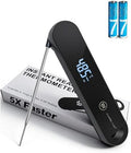 0.5 Sec Instant Read Digital Meat Thermometer, Black