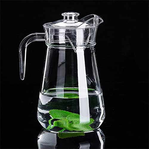 Pitcher Water Jug Beverage Tea Pitchers Cold Kettle Acrylic Fridge Lid