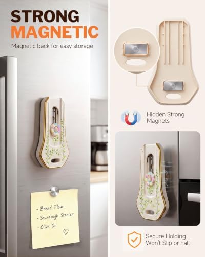 Bread Lame, Magnetic & Extractable Sourdough Scorering Tool for Baking
