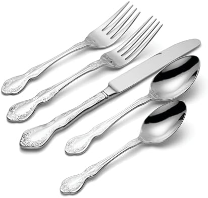 Oneida Mandolina 65-Piece Flatware Set, Service for 12