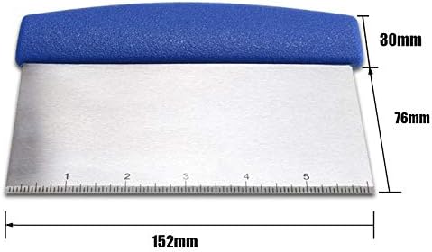 Daycount® Pastry Scraper, Stainless Steel Bench Scraper Chopper, Pizza