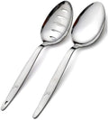 Chef Kunz 2-Pack 18/10 Stainless Steel Serving Spoons