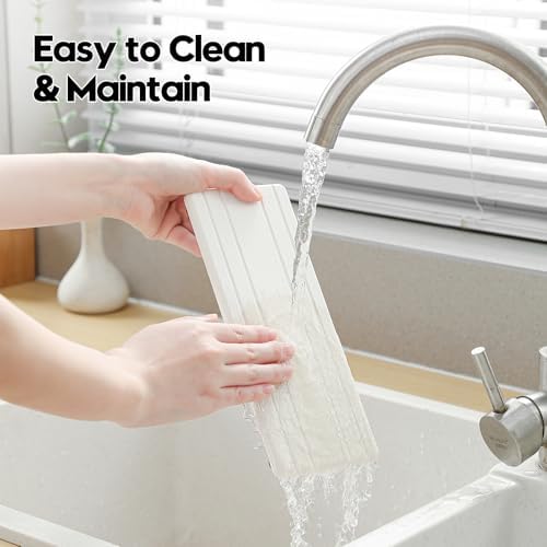 3 Pack Diatomite Stone Drying Trays, White