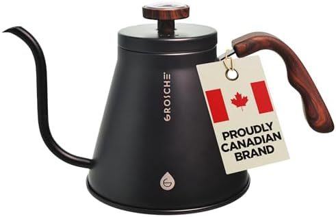 GROSCHE Marrakesh Gooseneck Pour Over Kettle, 34 fl. oz