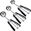Cookie Scoop set, Size #60/ #40/ #20 Size Cookie Dough Scoop, 3 Pack