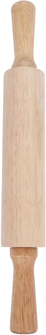 PRETYZOOM Wooden Rolling Pin 10.82In Dough Pastry Roller - Image 6