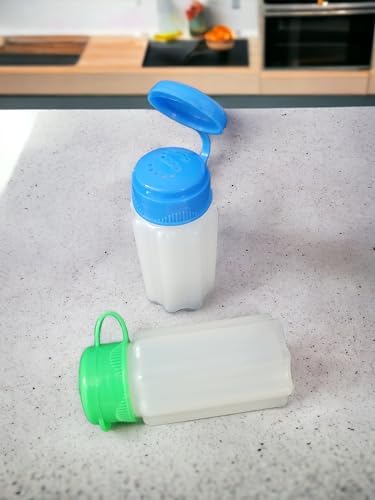 Handy Housewares Spill-Proof Flip-Lid Mini Salt & Pepper Shakers