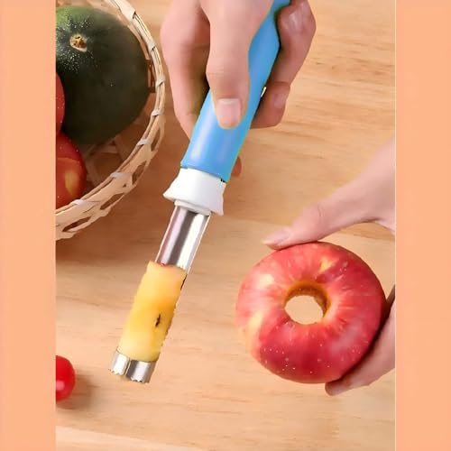 2 in 1 Stainless Steel Fruit Vegetable Corer Peeler Kitchen Tool