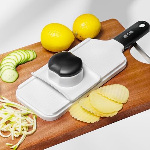 3-in-1 Stainless Steel Handheld Mandoline Slicer