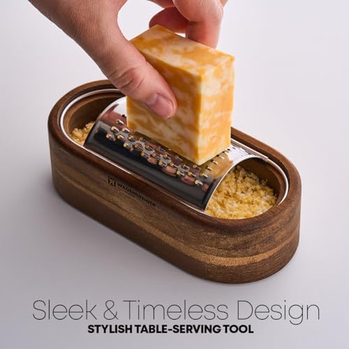 Wagensteiger SUS304 Cheese Grater with Wooden Container