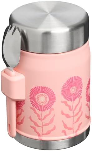 STANLEY Classic Food Jar and Spork, 14 oz, Sorbet Garden