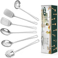 6-Piece Stainless Steel Cooking Utensils Set