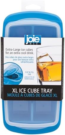 Joie Extra Large Ice Cube Tray, Covered and Stackable, No-Spill