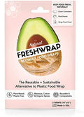 FRESHWRAP Natural Beeswax Food Wrap, 2-10" x 10"