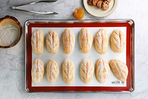 New Star Foodservice Commercial Grade Silicone Baking Mat Non-Stick
