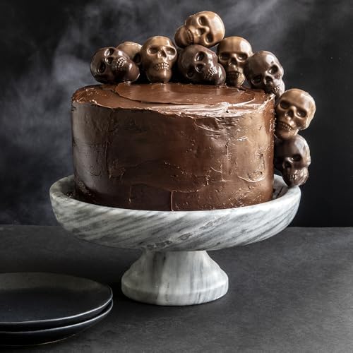 Nordic Ware Skull Bite Cakelet, 2.5 Cups, Bronze