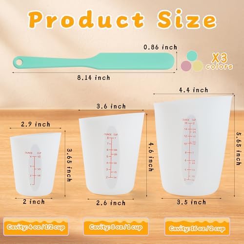 Food-Grade Silicone Chocolate Melting Cup Set
