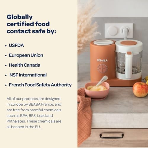 Béaba Babycook Neo Baby Food Maker, 42 Oz, Eucalyptus