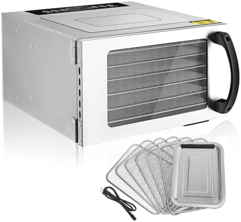 Electric Food Dehydrator, Stainless Steel Dryer