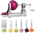 6-Blade Vegetable Spiralizer, 304 Stainless Steel