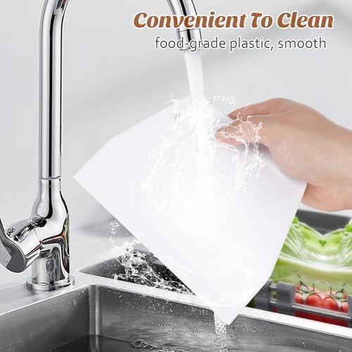 YARNOW 2 PCS Large Plastic Dough Scrapers