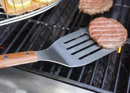 RSVP International Endurance BBQ Grill Spatula Flipper, 18" | Flip