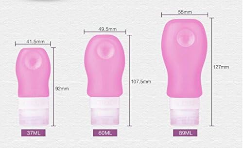 4 Pack Sucker type Portable Food Grade Squeeze Silicone Liquid Travel