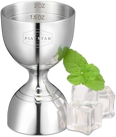 Cocktail Measuring Jigger, Shot Measure Double Jigger with