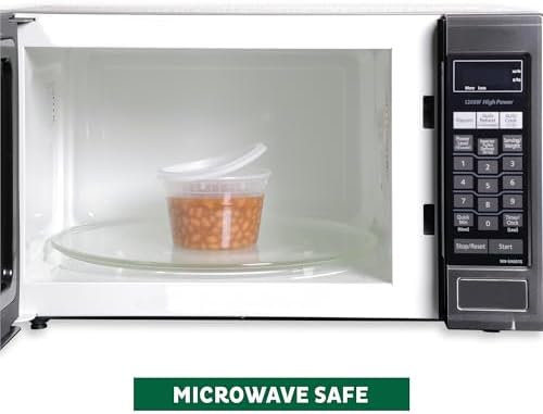 Freshware 36 Set 16 oz Plastic Deli Containers with Lids