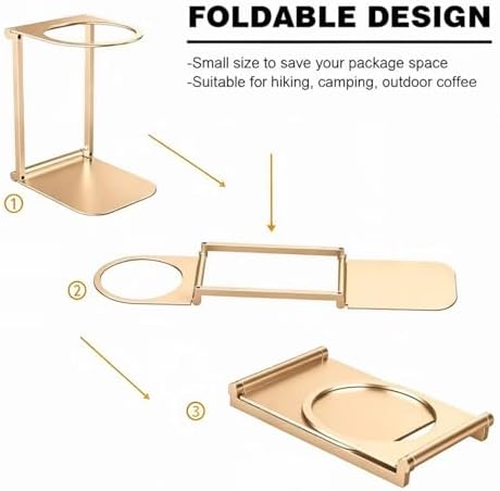 Pour over Dripper Stand Compatible with Outin Nano – Portable Pour