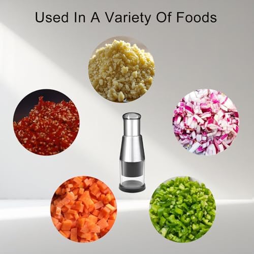 Manual Pressed Chopper, Stainless Steel, 1 PCS