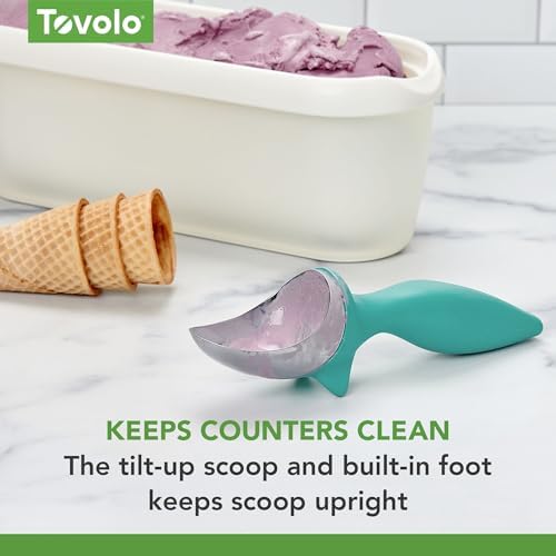 Tovolo Ice Cream Scoop Tropical Breeze Seafoam Green Dishwasher Safe