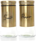 Salt and Pepper Shakers Set 150ml Glass Salt and Pepper Shakers with