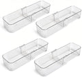 4-Pack Expandable Utensil Drawer Organizer